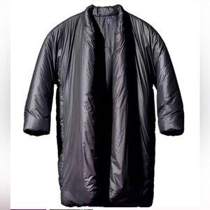Yeezy Black Quilted Puffer Coat